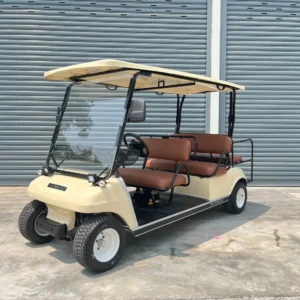 รถกอล์ฟไฟฟ้า Clubcar <br>รุ่น-+DS 4+2 Cream
